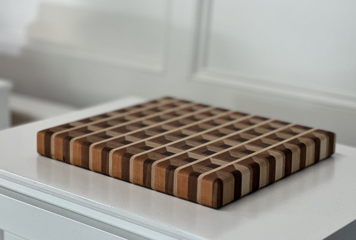 3D Grain Cutting Board