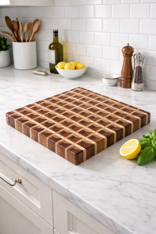 3D Grain Cutting Board