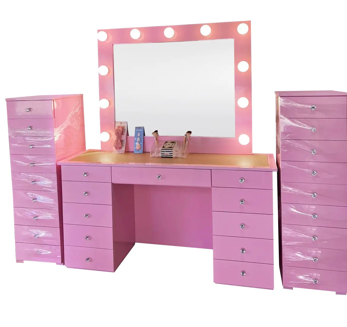 Blooming Pink vanity set