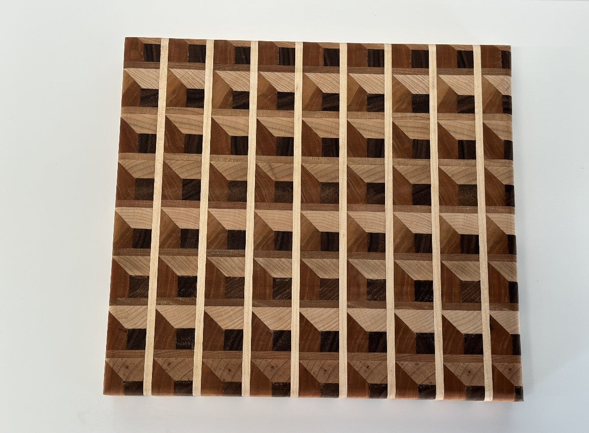 3D Grain Cutting Board