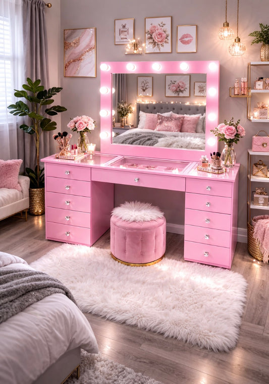 Blooming Pink  Vanity