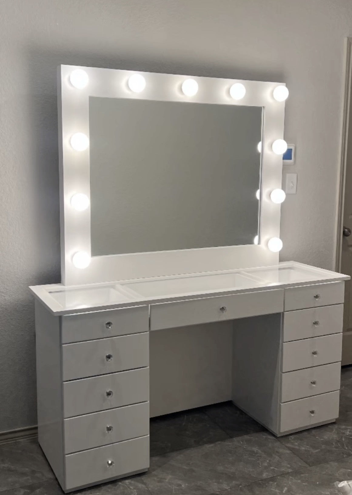 Bright Crystal Vanity