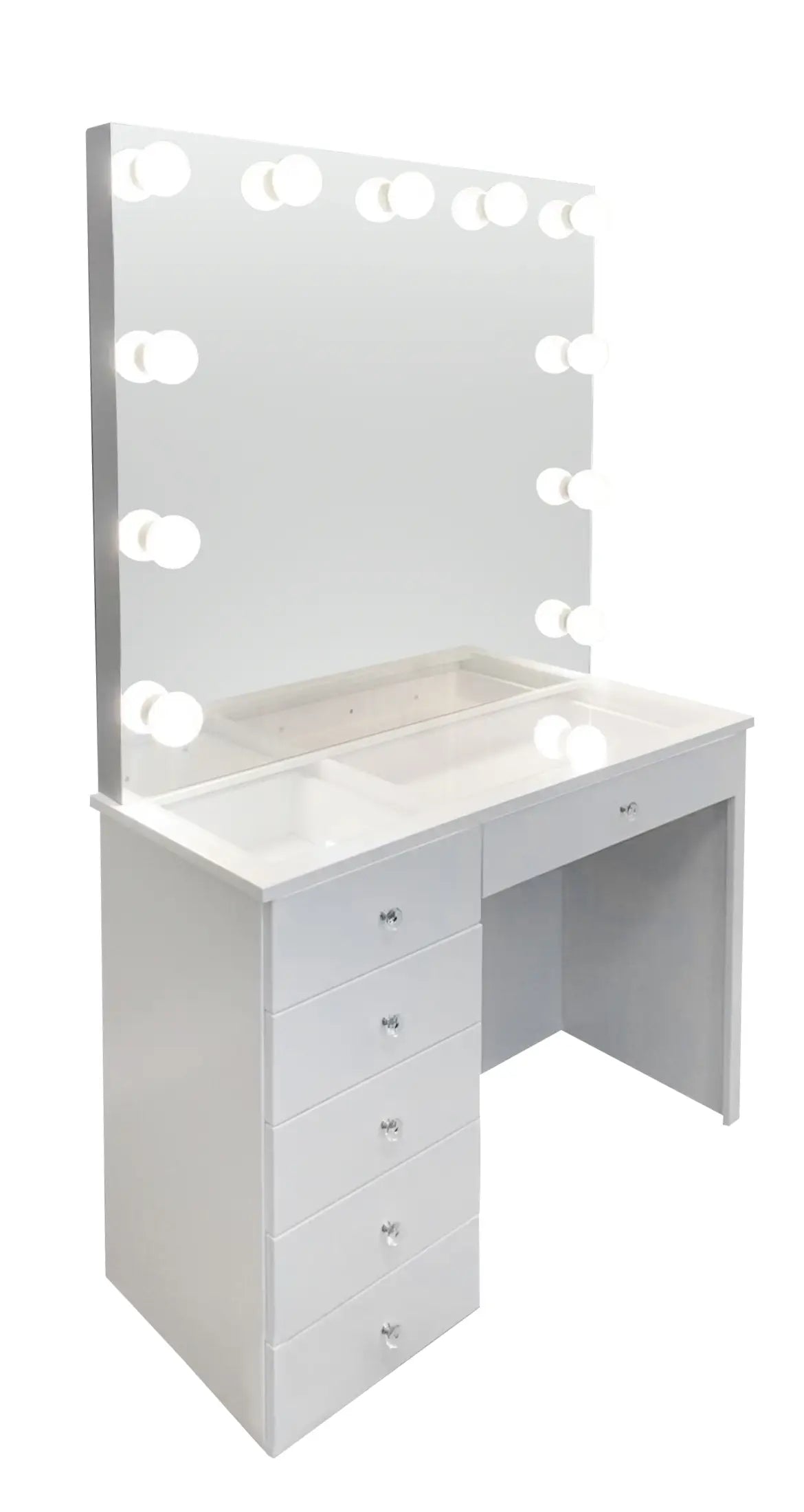 Myself Vanity Glass Top