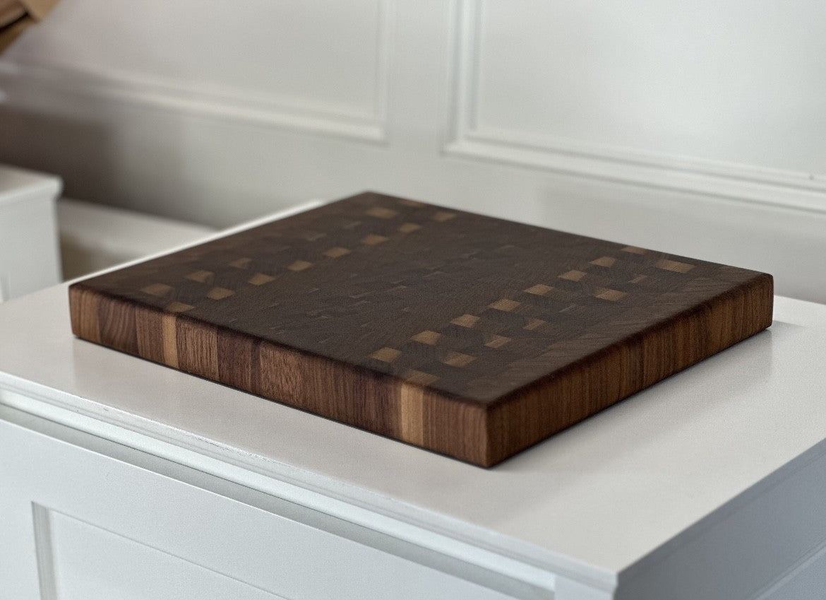 Walnut End Grain Cutting Board