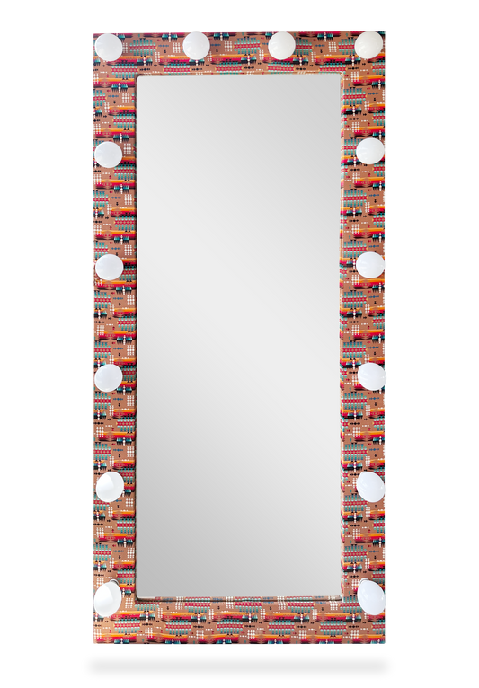 Tan Western Full body mirror